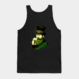 Retro Leprechaun Tank Top